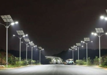 Solar street lighting
